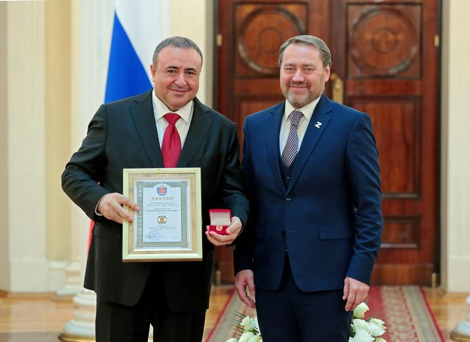 Благотворительному фонду Грачьи Погосяна присвоено звание Почетного мецената Санкт-Петербурга