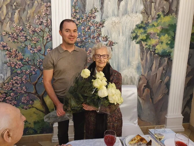 100-летний юбилей ветерана ВОВ Тутуровой Екатерины Ивановны