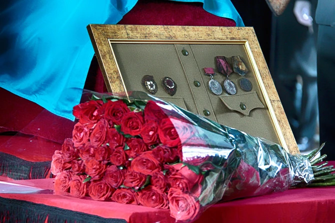 Останки казахстанского солдата ВОВ захоронили в Алматы