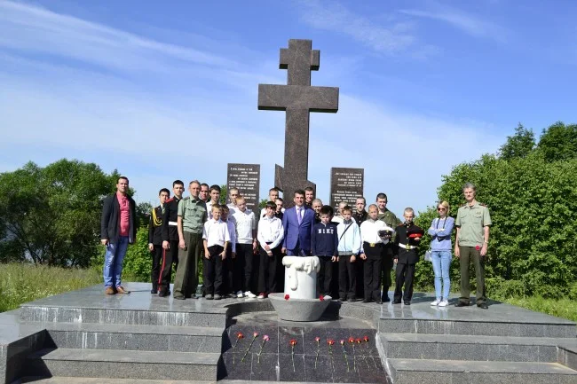 Посещение кадетами из Свято-Алексеевской пустыни мест боевой Славы