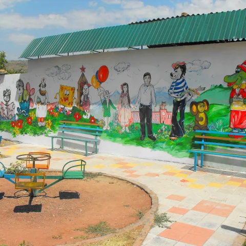 Детский образовательно-игровой городок, посвященный основателям села Агарак. 