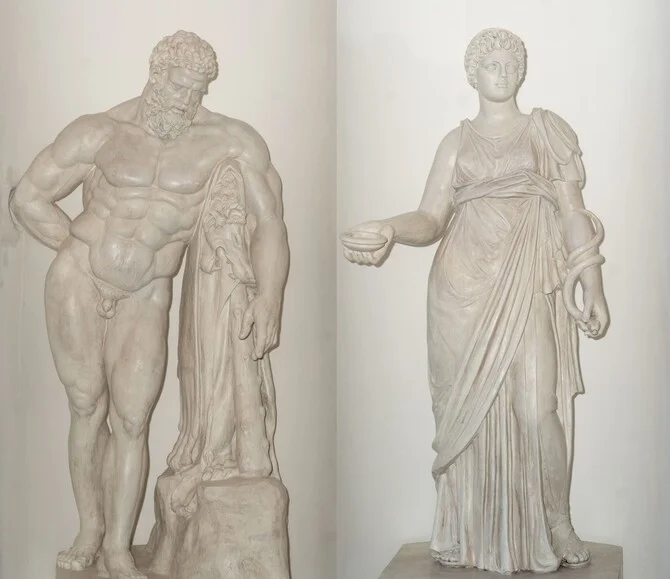 Олицетворение здоровья и силы: фонд Грачьи Погосяна передал в дар Госпиталю имени Н.Н. Бурденко статуи античных богов