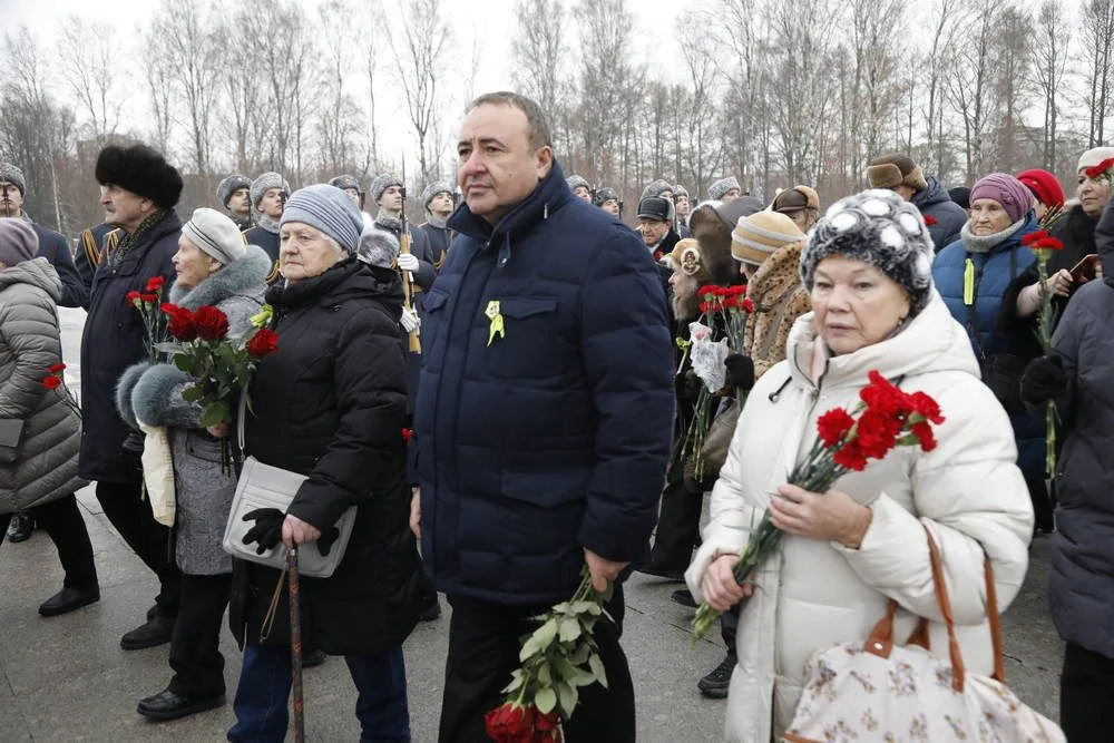 Грачья Погосян принял участие в мероприятиях к 80-летию полного освобождения Ленинграда от блокады