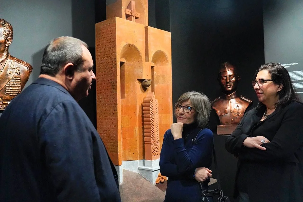 Генеральный консул Республики Армения в Санкт-Петербурге Аза Ншановна Григорян посетила музей 