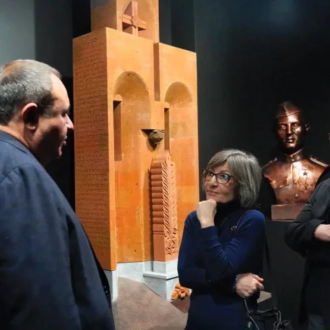 Генеральный консул Республики Армения в Санкт-Петербурге Аза Ншановна Григорян посетила музей 