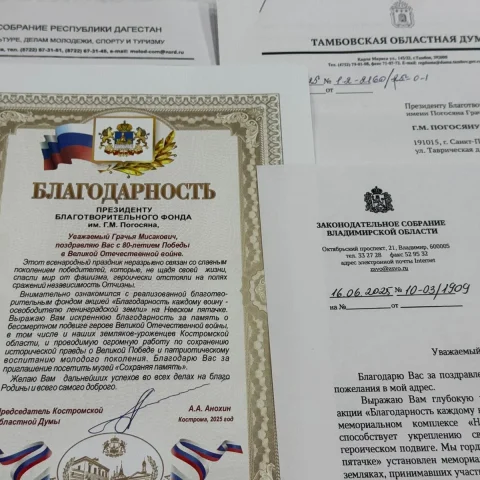 Вся Россия помнит: акция «БЛАГОДАРНОСТЬ КАЖДОМУ ВОИНУ-ОСВОБОДИТЕЛЮ ЛЕНИНГРАДСКОЙ ЗЕМЛИ» объединила страну