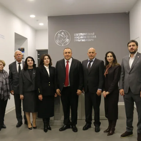 Гости из Республики Абхазия на экскурсии в музее «Сохраняя память»