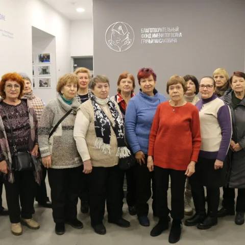 Первая экскурсия в музее «Сохраняя память» в новом году