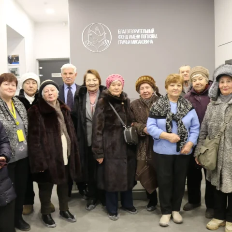 Общество «Дети войны» посетили музей «Сохраняя память»